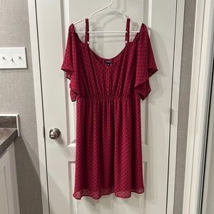 Torrid cold shoulder dress